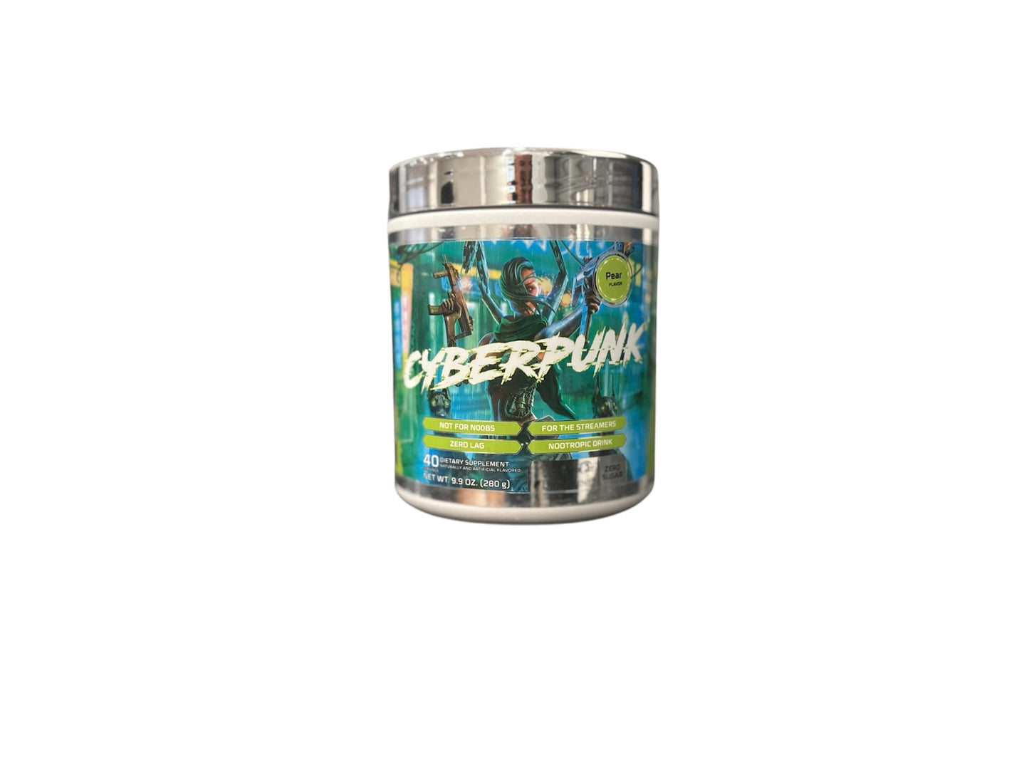 CYBERPUNK Gaming Powder Supplement NET WT. 9.9 OZ (280g)