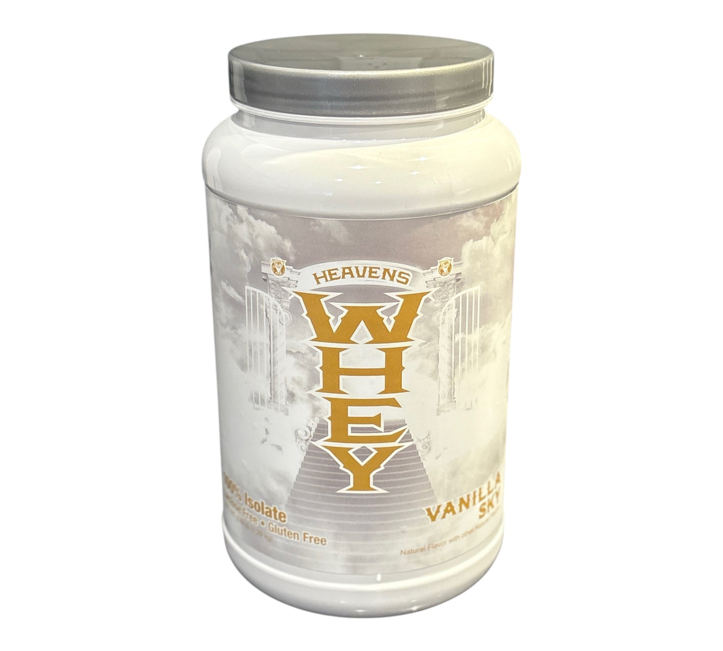 Heavens Whey Isolate protein - Vanilla Sky Flavor - 2.84 lb (1.2 kg)